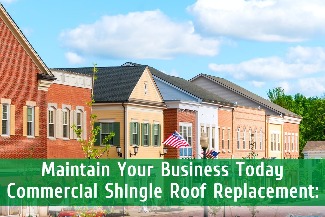 Commercial Shingle Roof Replacement: Maintain Your Business Today