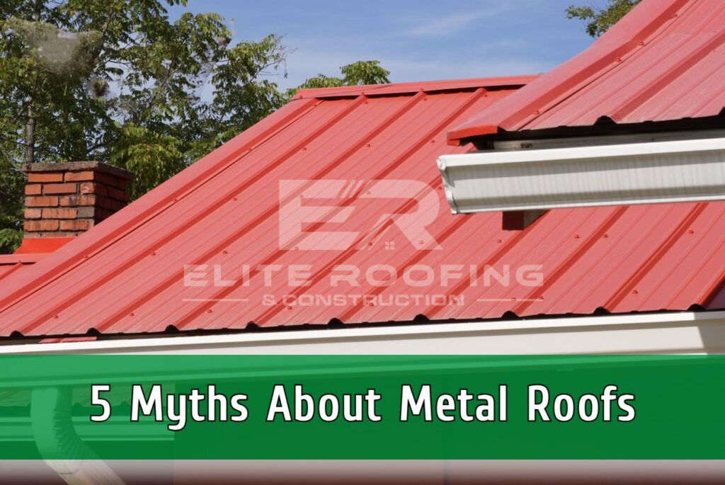 Common metal roofing myths by Elite Roofing Ohio