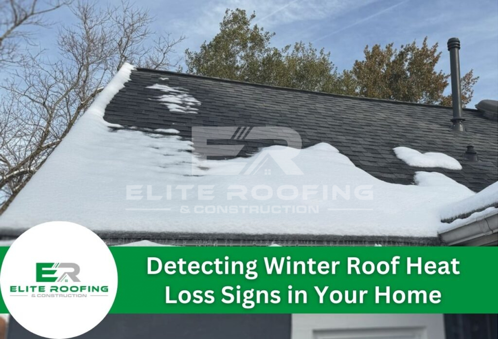 Detecting Winter Roof Heat Loss Signs in Your Home